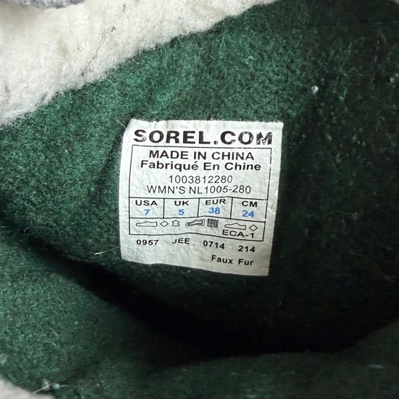 NEW Sorel Caribou Waterproof Leather Winter Boots NWOT - Picture 7 of 7